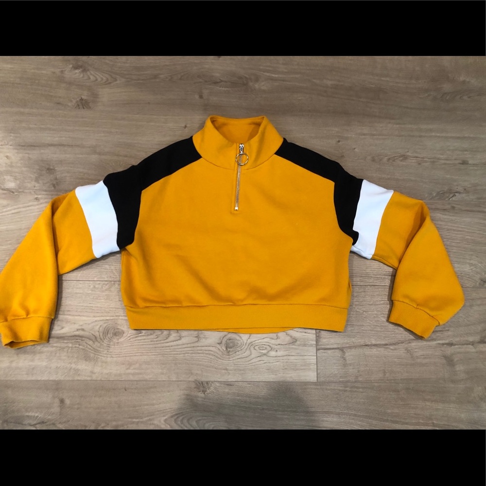 Mustard yellow sweater